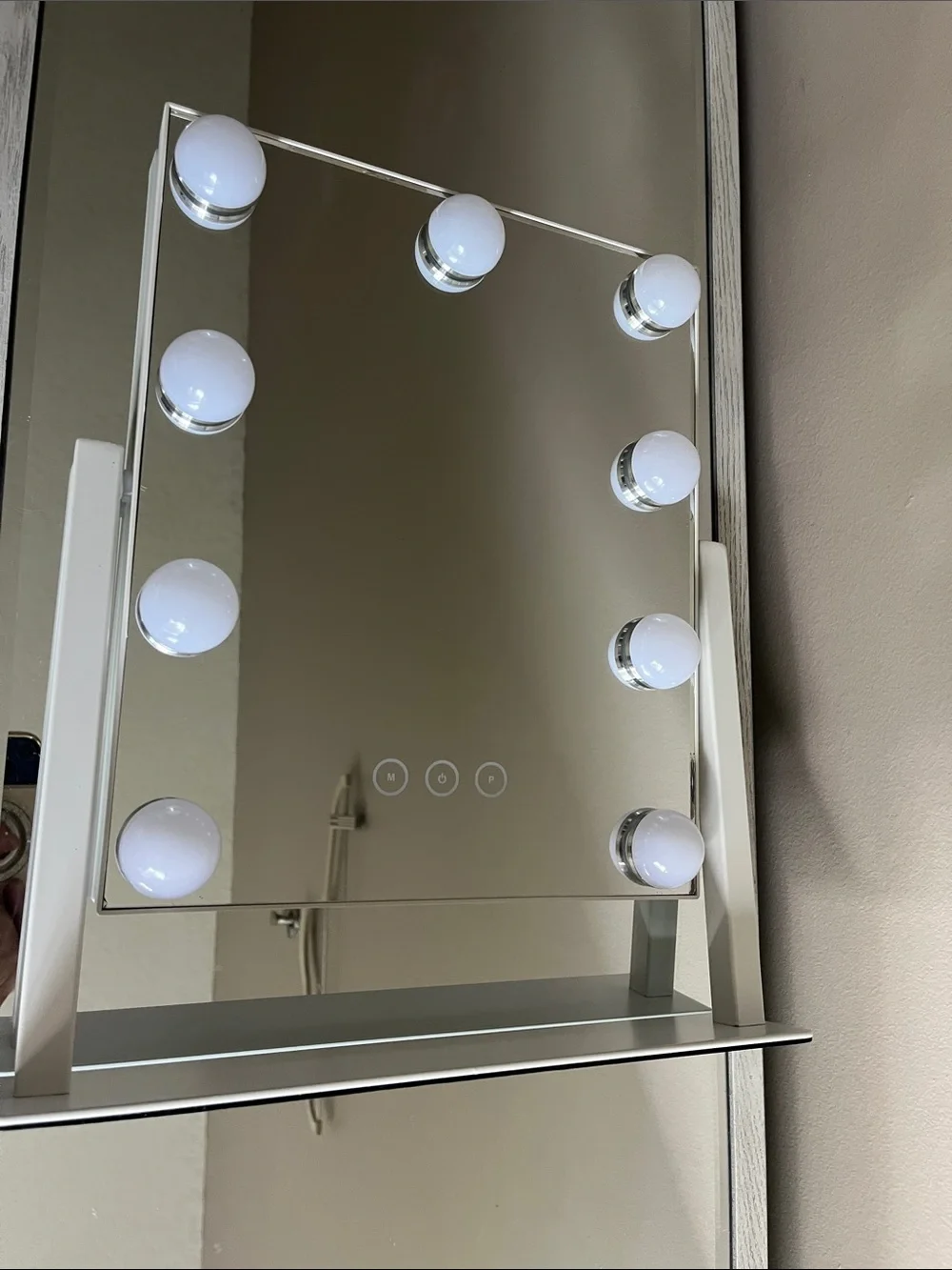 Hollywood Vanity LED 3 lighting modes Makeup Mirror